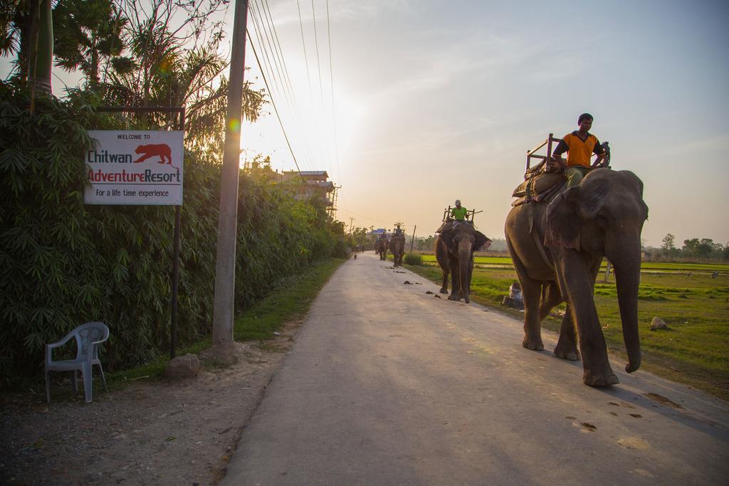 Chitwan Adventure Resort Sauraha Kültér fotó